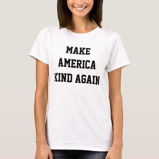 Amerika weer in het harnas t-shirt (Voorkant)
