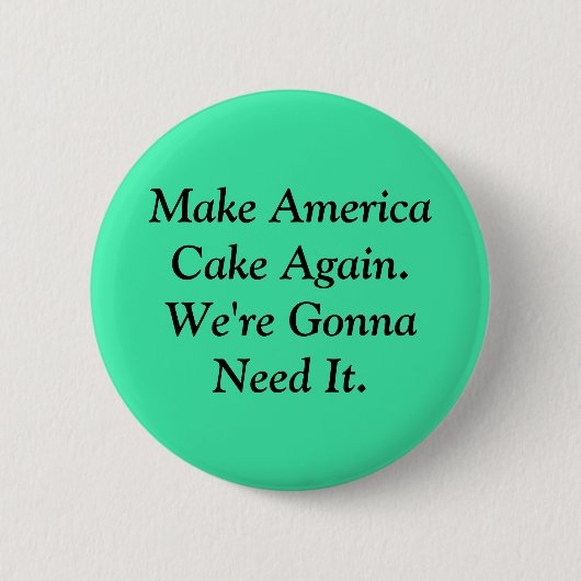 Amerika weer kappen ronde button 5,7 cm (Voorkant)