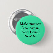 Amerika weer kappen ronde button 5,7 cm (Voorkant /achterkant)