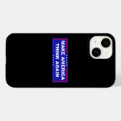 Amerika weer laten denken Case-Mate iPhone case (Achterkant (horizontaal))