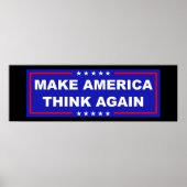 Amerika weer laten denken poster (Voorkant)