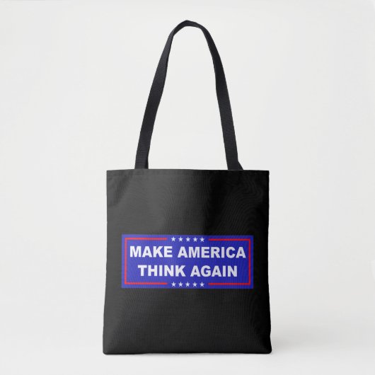 Amerika weer laten denken tote bag (Voorkant)