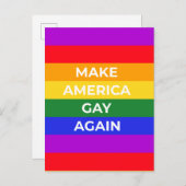 Amerika weer laten glijden briefkaart (Voorkant / Achterkant)