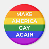 Amerika weer laten glijden magneet (Voorkant)