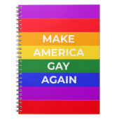 Amerika weer laten glijden notitieboek (Voorkant)