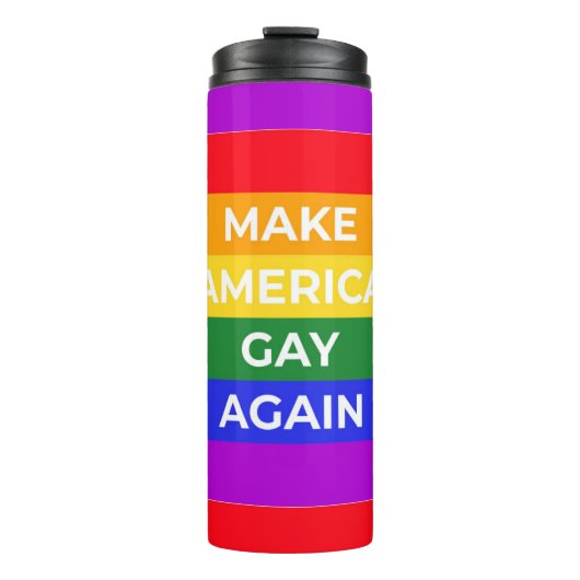 Amerika weer laten glijden thermosbeker (Voorkant)