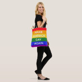 Amerika weer laten glijden tote bag (Op model)
