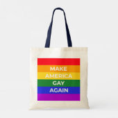 Amerika weer laten glijden tote bag (Achterkant)