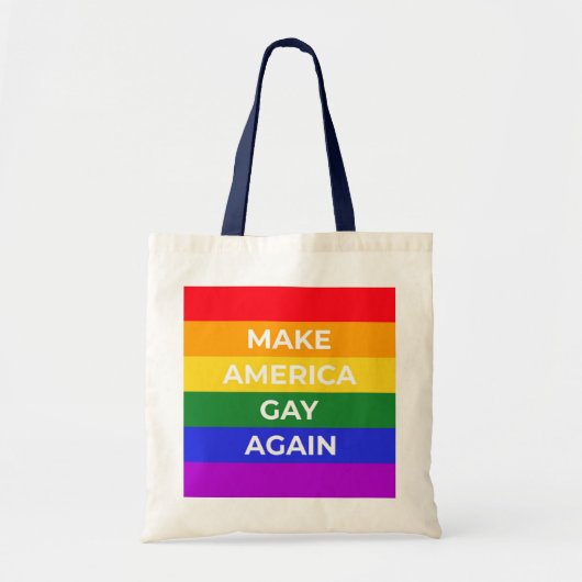 Amerika weer laten glijden tote bag (Voorkant)