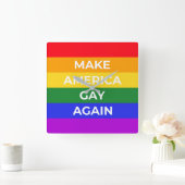 Amerika weer laten glijden vierkante klok (Huis)