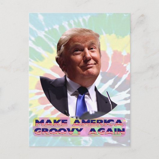 Amerika weer laten groeien door Stropdas-kleurstof Briefkaart (Voorkant)