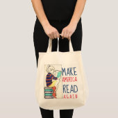 Amerika weer laten lezen alfabetiseringsceremonie tote bag (Voorkant (product))
