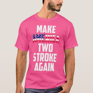 Amerika weer laten slopen met motorfietsen t-shirt