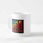 Amerika weer maken koffiemok (Voorkant links)