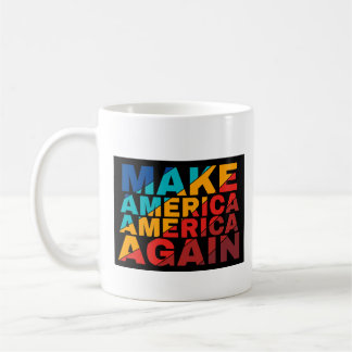 Amerika weer maken koffiemok