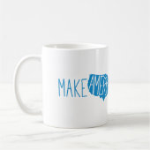 Amerika weer mooi maken koffiemok (Links)
