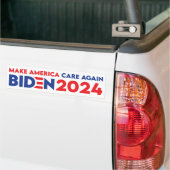 Amerika weer op de biden President 2024 Bumpersticker (Op Truck)