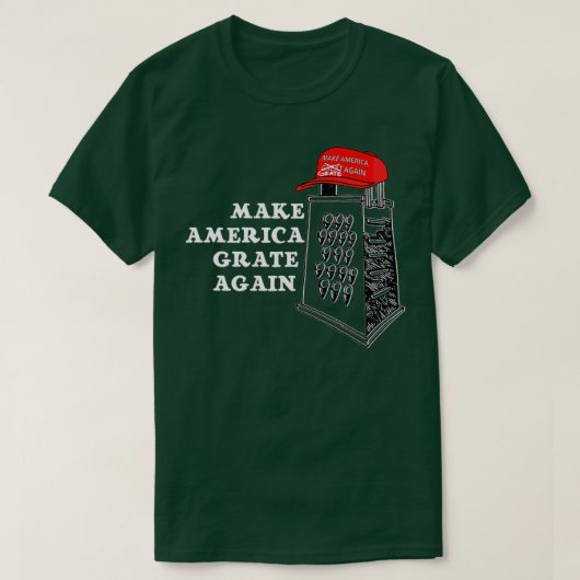 Amerika weer op Shirt gooien (Design voorkant)