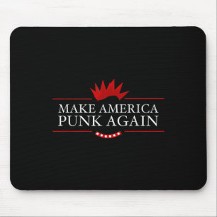Amerika weer Punk maken tegen Trump Rock Gift Idee Muismat