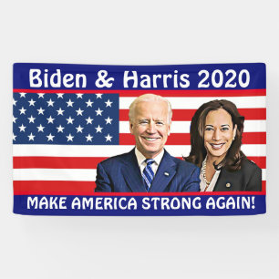 Amerika weer sterk maken Biden en Harris 2020 Spandoek