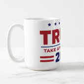 Amerika weer terug in Trump 2024 Koffiemok (Links)