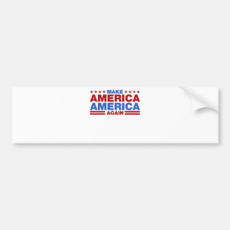 Amerika weer tot Amerika maken Bumpersticker