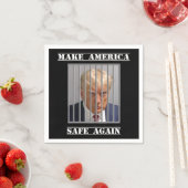 Amerika weer veilig maken servet (Insitu)