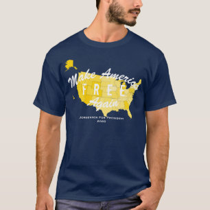 Amerika weer vrij maken van het libertariële T-sh T-shirt
