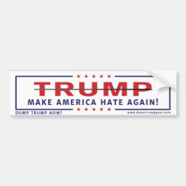 Amerika weer wakker maken bumpersticker
