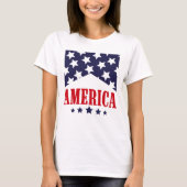 Amerika Western 4 juli T-shirt (Voorkant)
