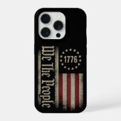 Amerika Wij het Volk 1776 iPhone Hoesje (Achterkant)