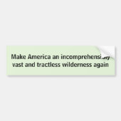 Amerika Wilderness sticker maken (Voorkant)