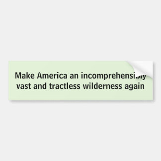 Amerika Wilderness sticker maken