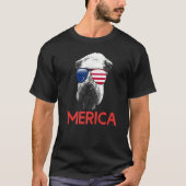 Amerika Zachte Gecoate Wheaten Terriër Amerikaanse T-shirt (Voorkant)