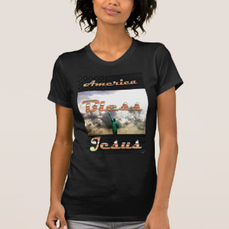 Amerika Zegen Jezus T-shirt