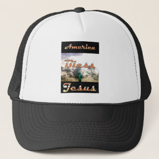 Amerika Zegen Jezus Trucker Pet