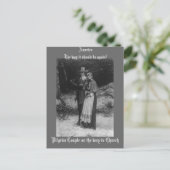 Amerika zoals het weer zou moeten zijn! briefkaart (Staand voorkant)