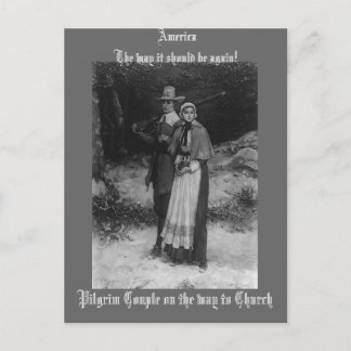 Amerika zoals het weer zou moeten zijn! briefkaart