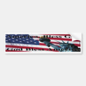 Amerika zonder God II Bumpersticker (Voorkant)