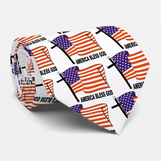 Amerika zonder God Stropdas (Opgerold)