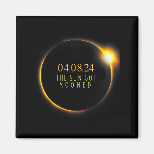 Amerika Zonsverduistering 4 08 Illustratie Magneet