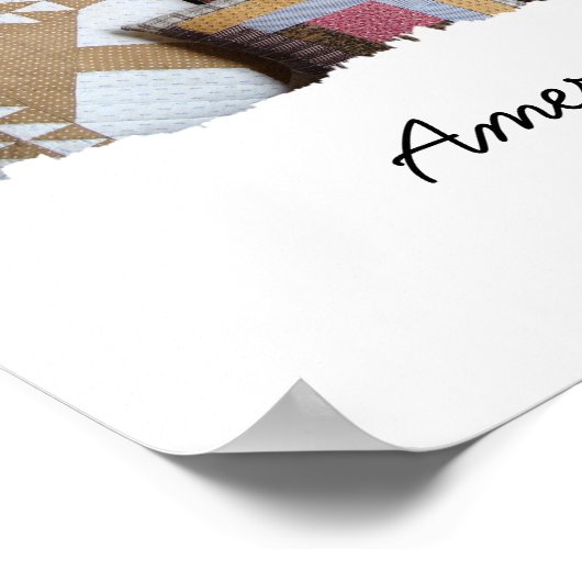 Amerikaan 2 poster (Hoek)