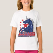 Amerikaan 4 juli t-shirt (Voorkant)