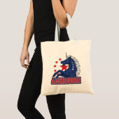 Amerikaan 4 juli tote bag (Voorkant (product))