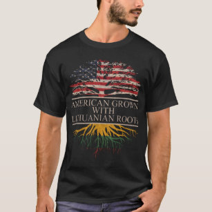 Amerikaan met litouwse wortels t-shirt