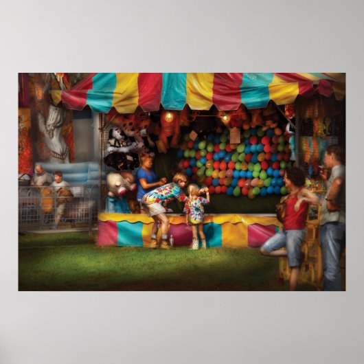 Amerikaan - Op de landelijke beurs Poster (Voorkant)