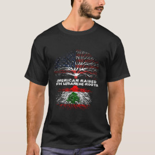 Amerikaan opgevoed met Libanese roots Libanon T-shirt