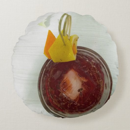 Amerikaan Rond Kussen (Voorkant)