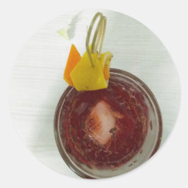 Amerikaan Ronde Sticker