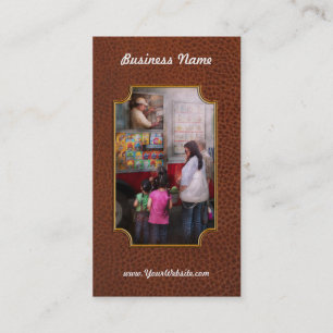 Amerikaan - Roodchocolade-ijs Visitekaartje